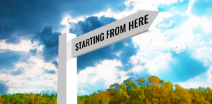 Starting From Here : Explorations in Spiritual Philosophy